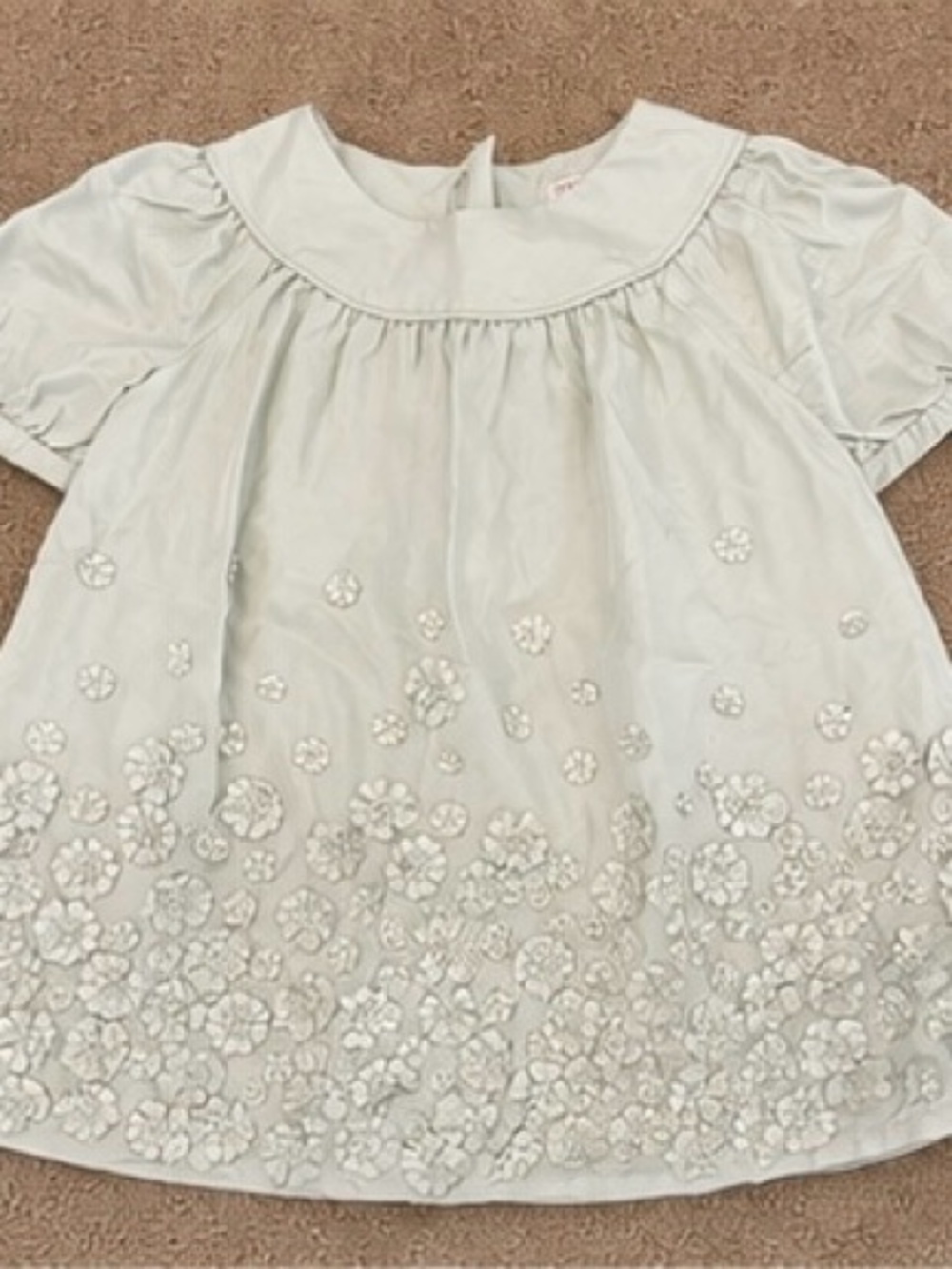 Stella McCartney for babyGap Silk Floral Appliqué Dress – Toddler Girls 4Y - Picture 2 of 12
